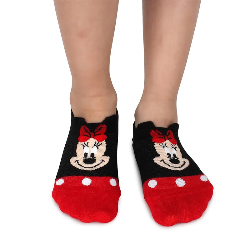 Mickey Mouse & Friends No-Show Socks IT1003 (4 Designs)