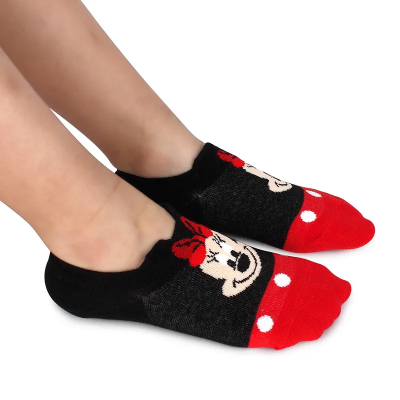 Mickey Mouse & Friends No-Show Socks IT1003 (4 Designs)