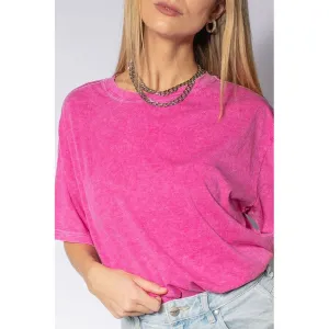 Mineral Wash Plain Basic Tee