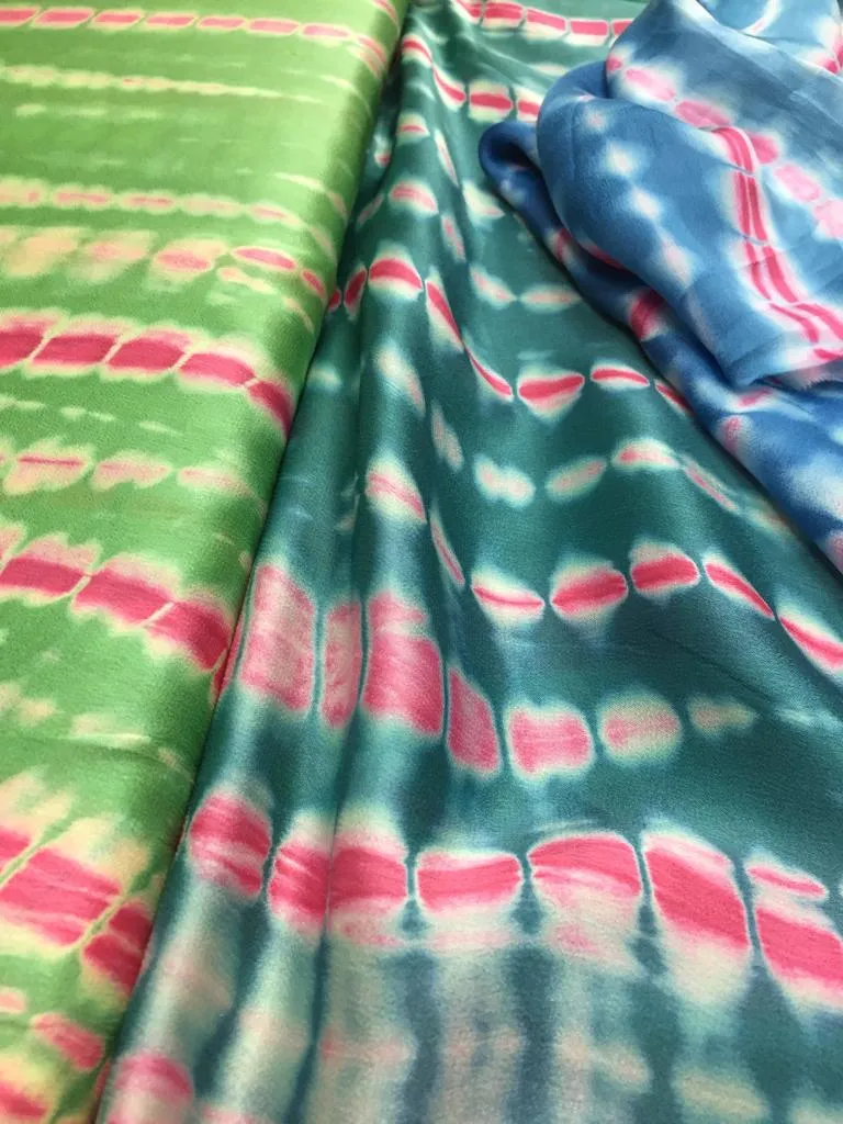 Modal Soft Muslin Tie dye Fabric