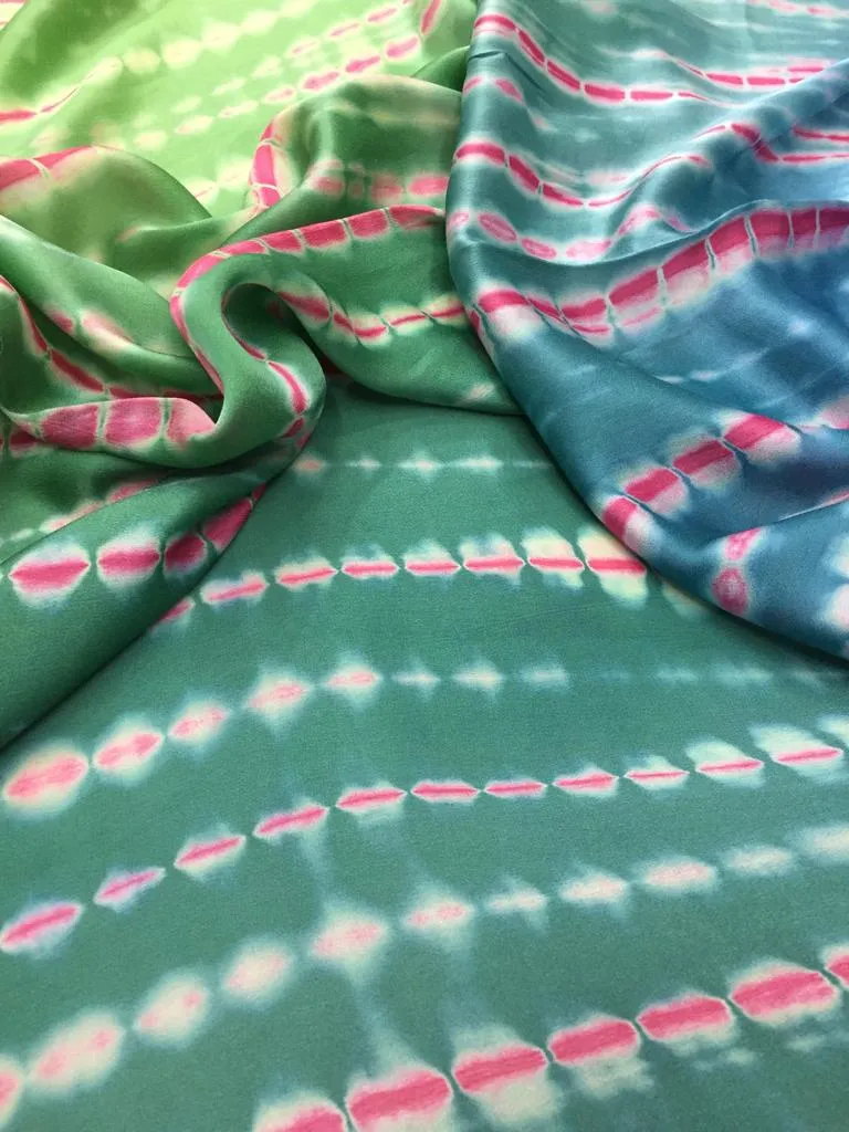 Modal Soft Muslin Tie dye Fabric
