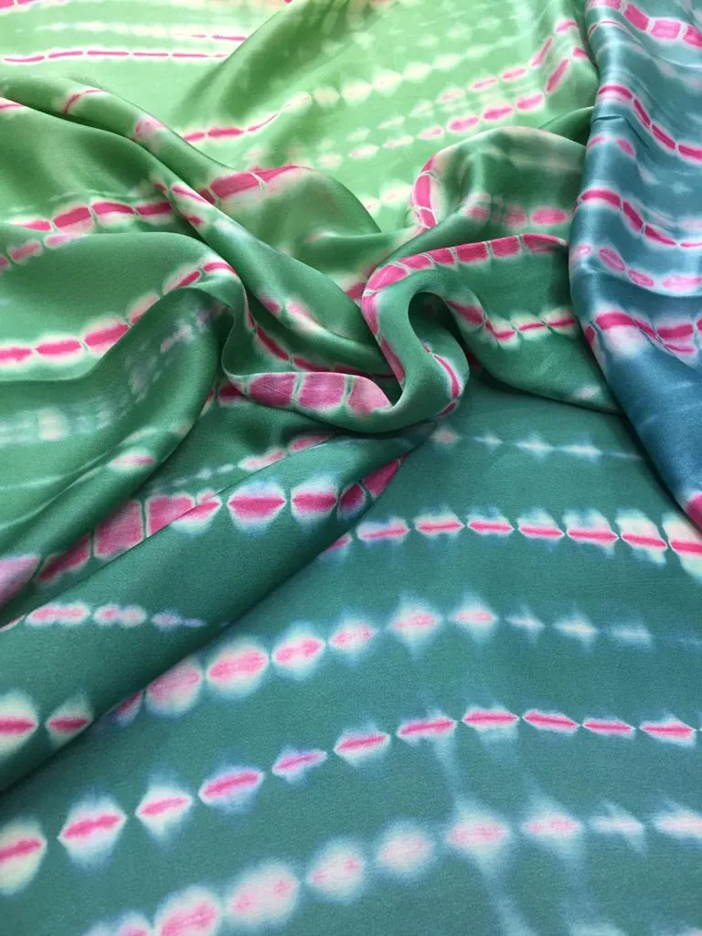Modal Soft Muslin Tie dye Fabric