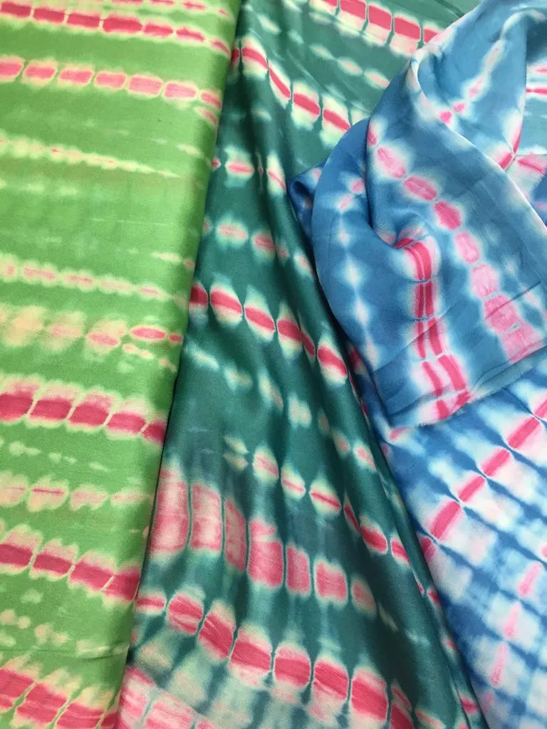Modal Soft Muslin Tie dye Fabric