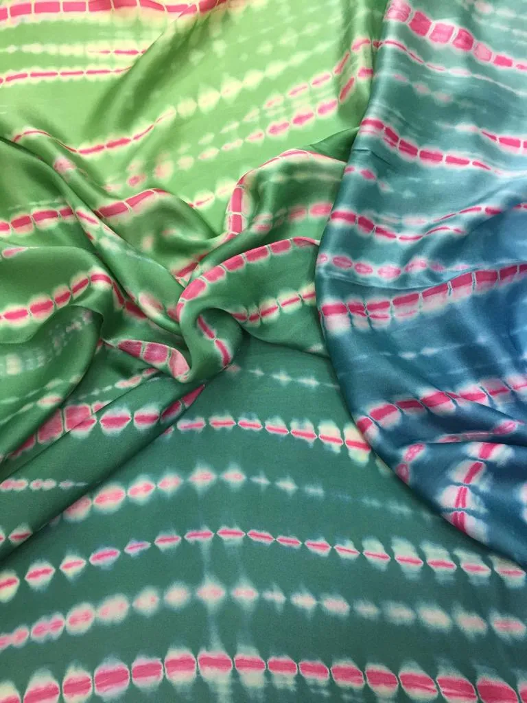Modal Soft Muslin Tie dye Fabric