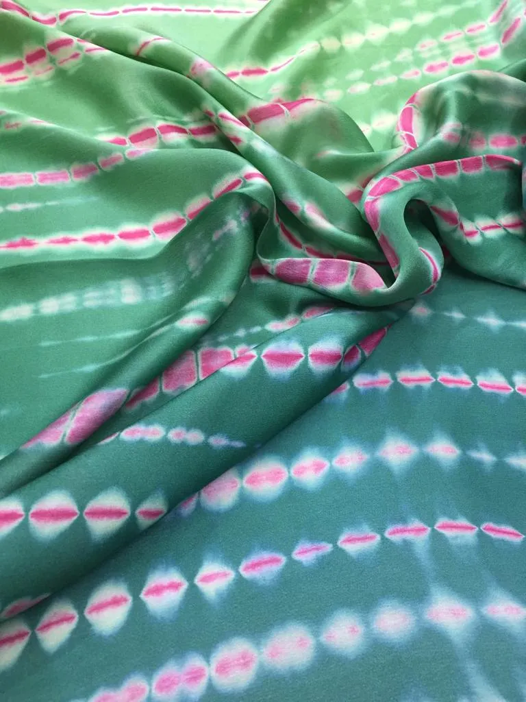 Modal Soft Muslin Tie dye Fabric