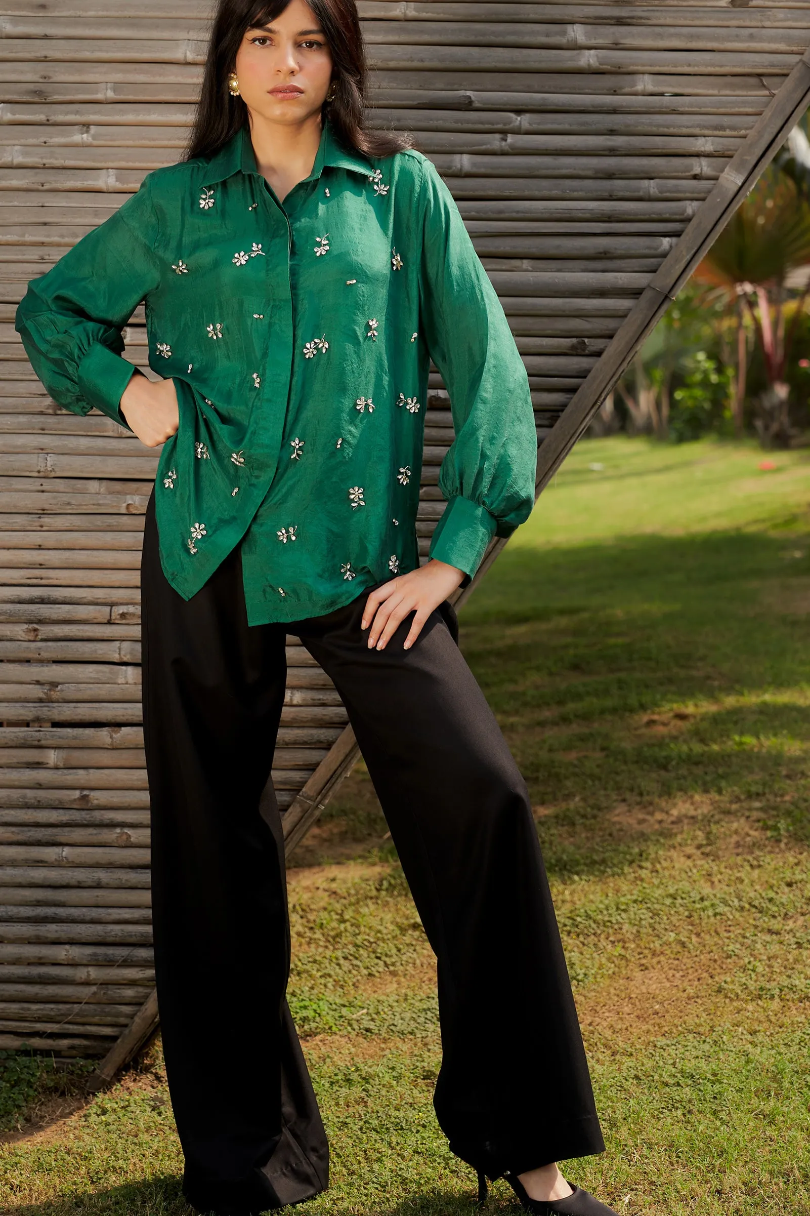 Moonlight Silk Shirt