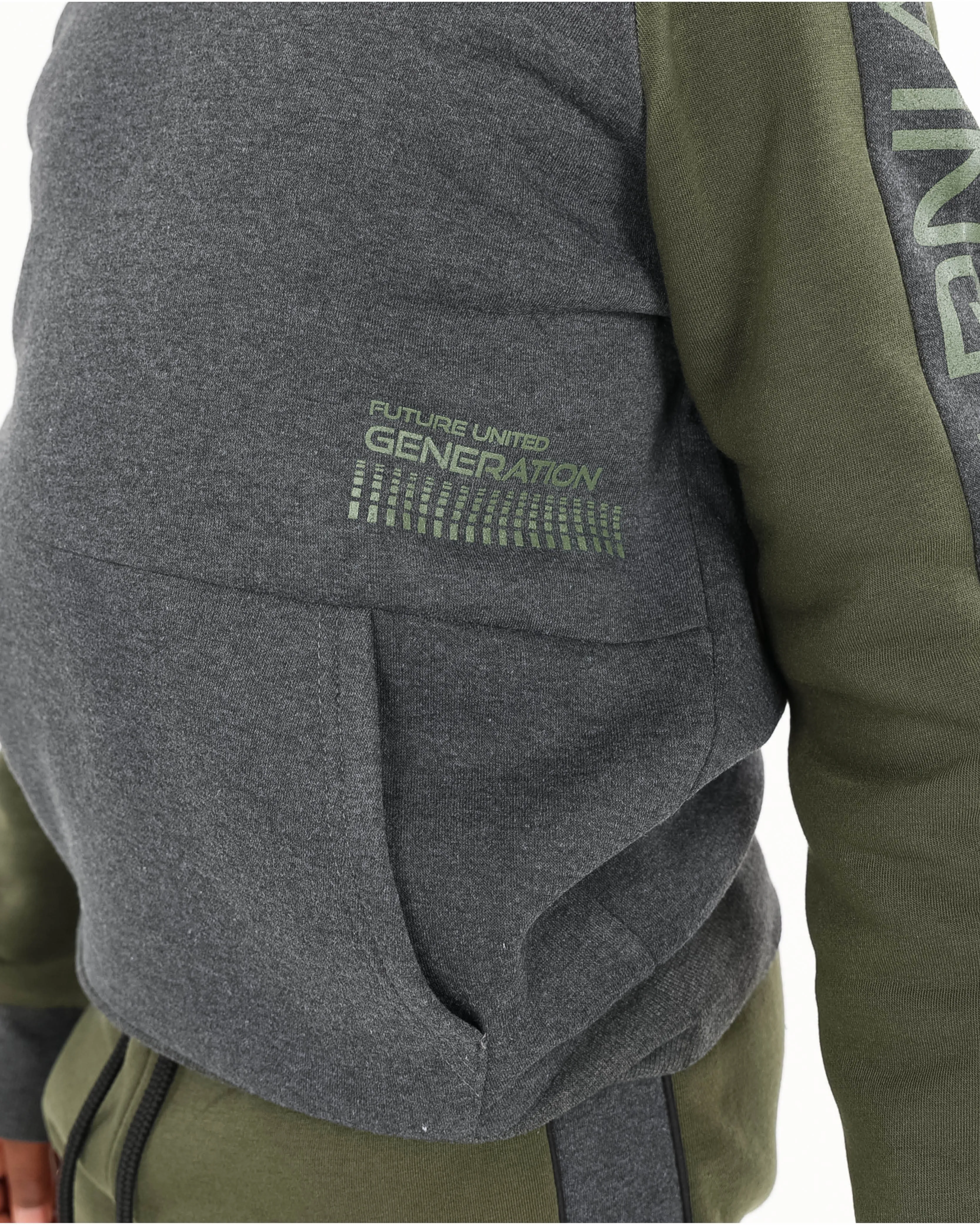 Moving Forward Colour Block Hoodie