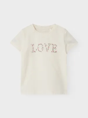 NAME IT | Baby Girl Love T-Shirt