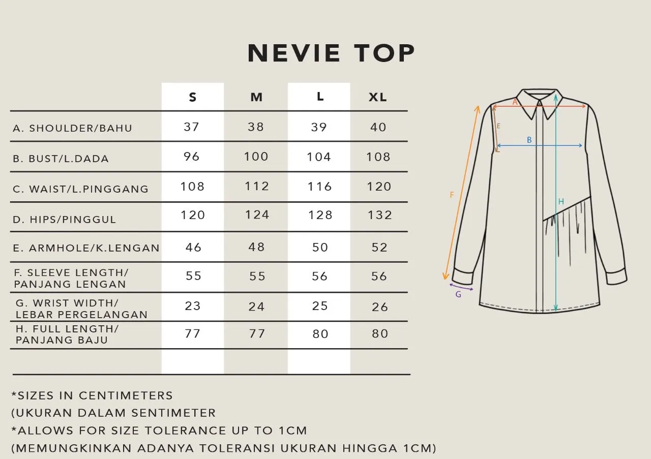 NEVIE TOP PLAIN NUDE SKY