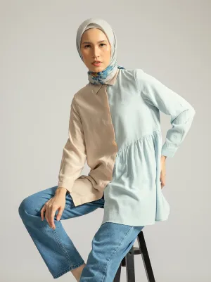 NEVIE TOP PLAIN NUDE SKY