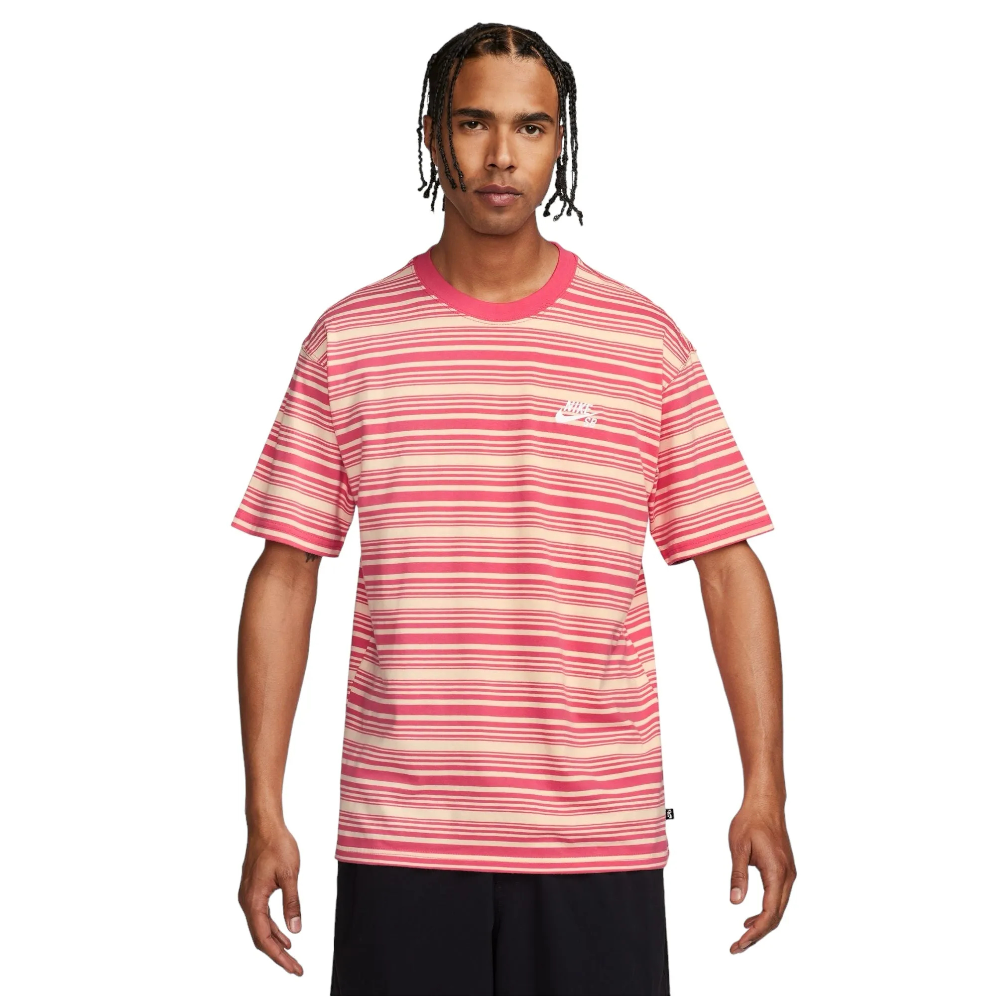 Nike SB Striped T-shirt - Guava Ice
