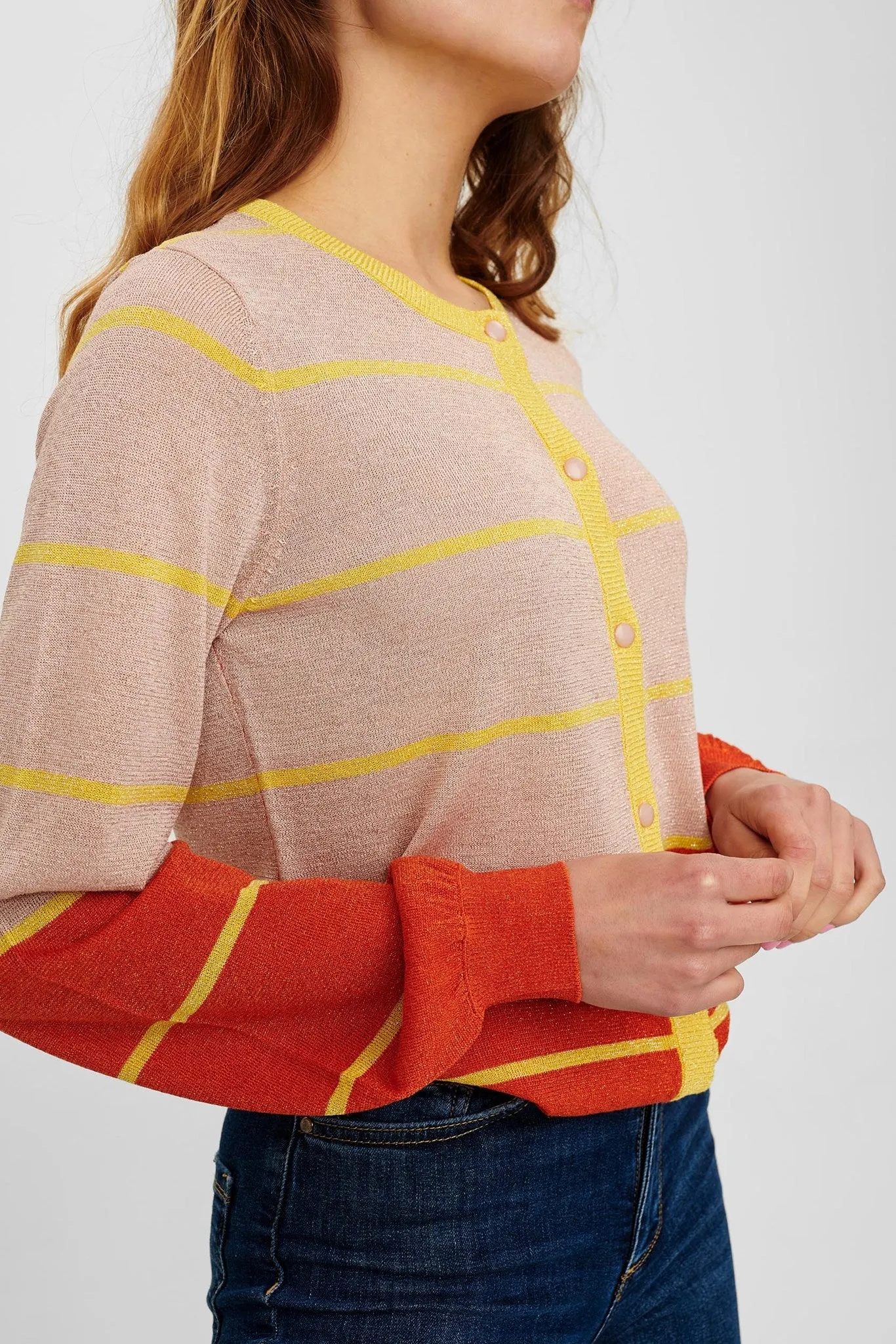 NUCHARISMA CARDIGAN - Flame