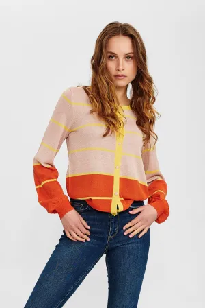 NUCHARISMA CARDIGAN - Flame