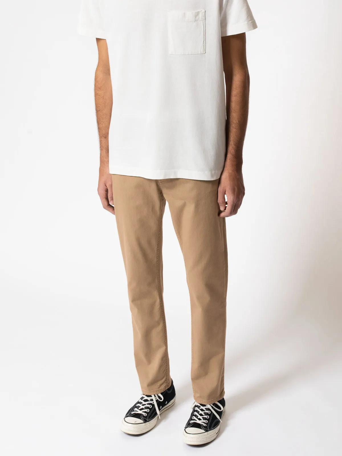 Nudie Easy Alvin Denim Jeans Beige