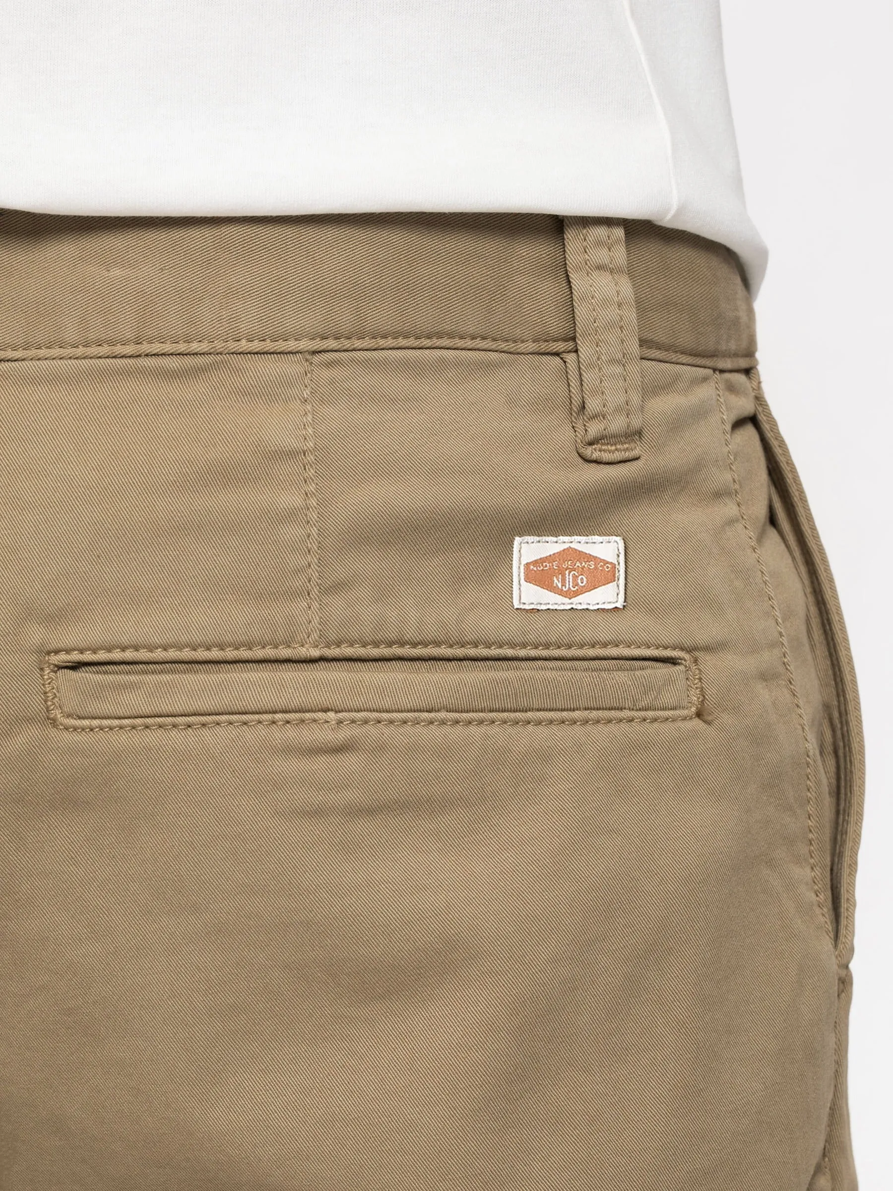 【Nudie Jeans】Easy Alvin Beige 微寬鬆錐形卡其褲卡其色