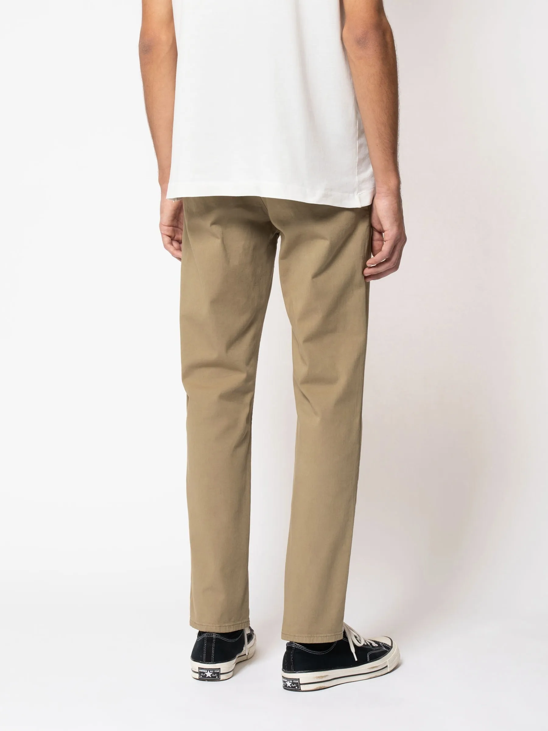 【Nudie Jeans】Easy Alvin Beige 微寬鬆錐形卡其褲卡其色