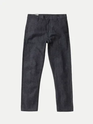 【Nudie Jeans】Easy Alvin Dry Bamboo Selvage 7.1oz  竹纖雪花錐型上寬下窄牛仔卡其褲