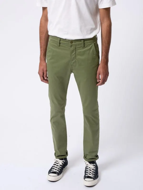 【Nudie Jeans】Slim Adam Beige Black Green / 義大利彈性布 不鬆不縮 修身小直筒 3色