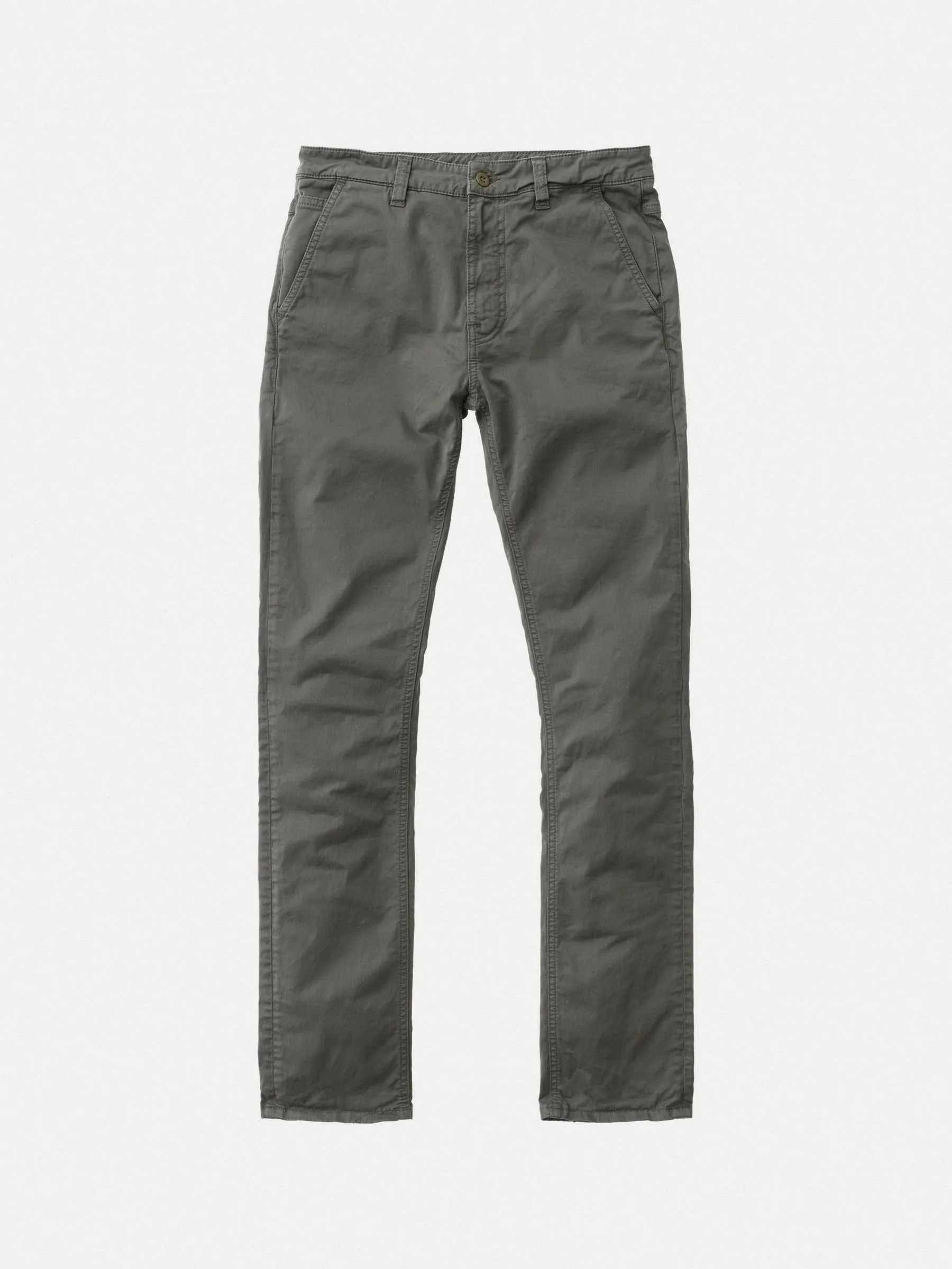 【Nudie Jeans】Slim Adam Bunker / 義大利彈性布 不鬆不縮 修身小直筒 經典橄欖綠
