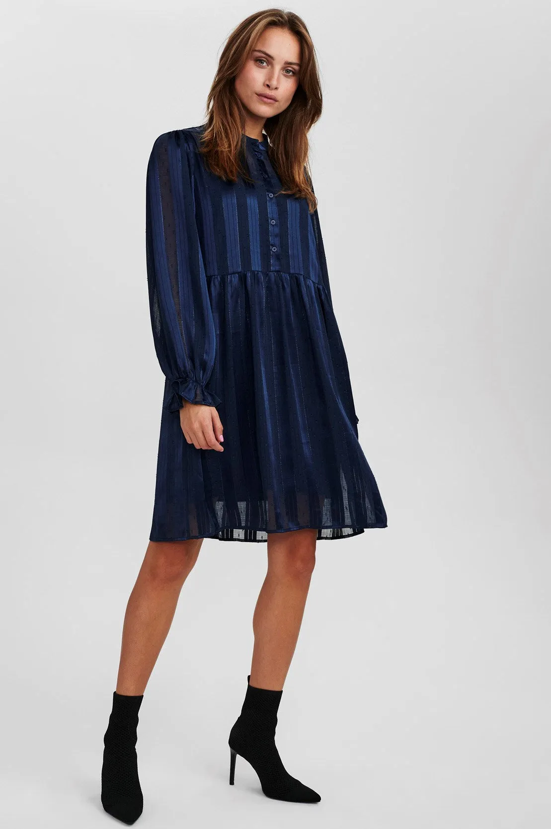 NUDOTSKY DRESS - Dark Sapphire