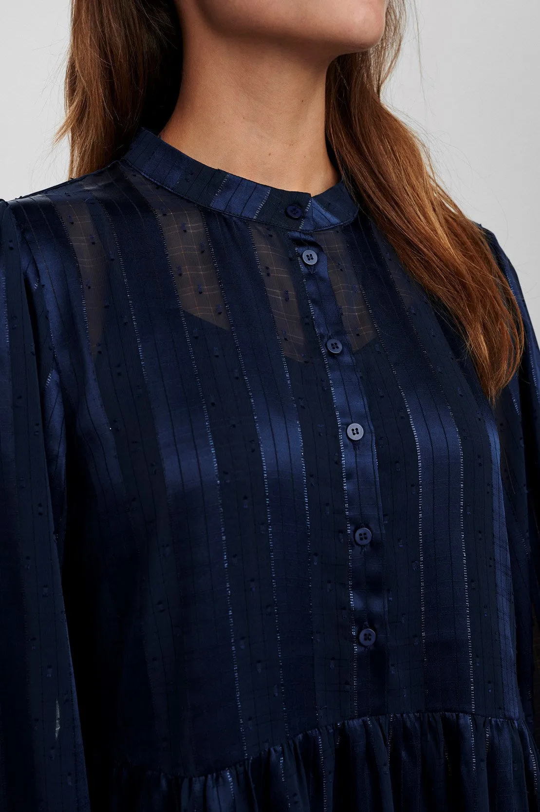 NUDOTSKY DRESS - Dark Sapphire