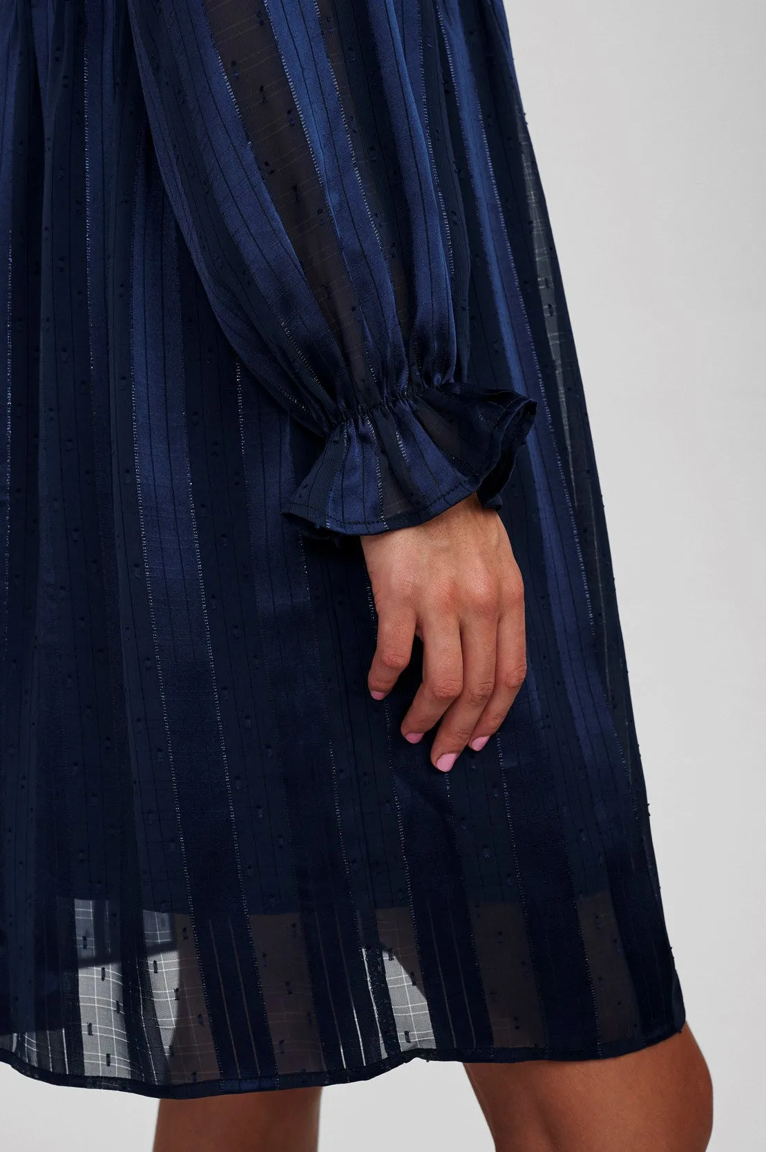 NUDOTSKY DRESS - Dark Sapphire