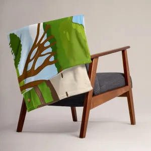 'Nuzo and Namia' Throw Blanket