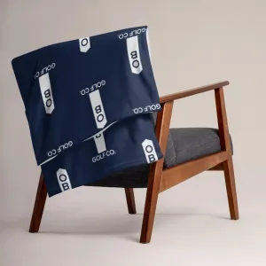 OB Stake Navy Throw Blanket