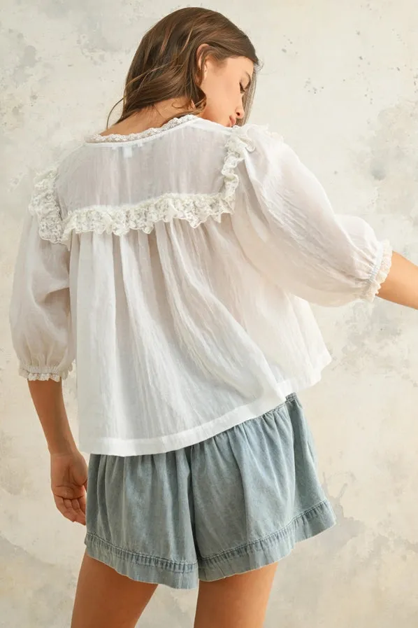 Olivia Lace Blouse