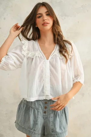 Olivia Lace Blouse