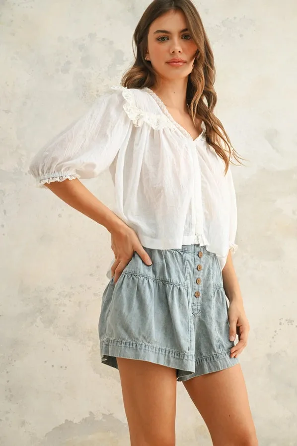 Olivia Lace Blouse