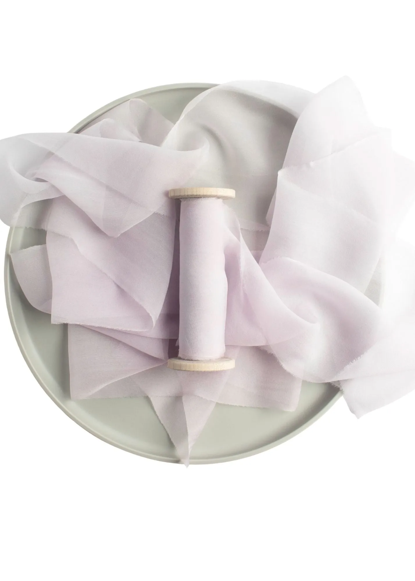 Orchid Silk Gauze Ribbon