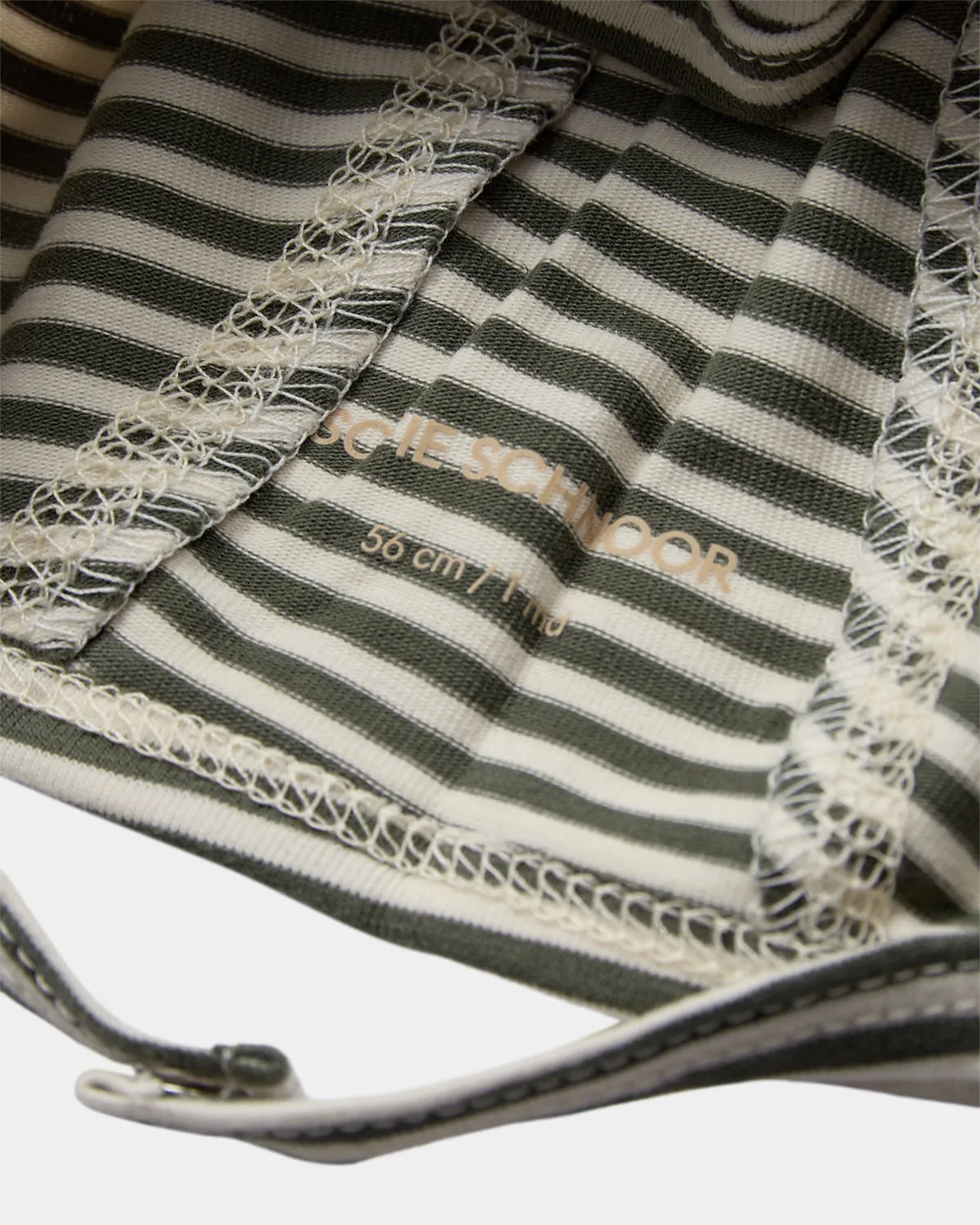 OTTOSB BEANIE - Green striped