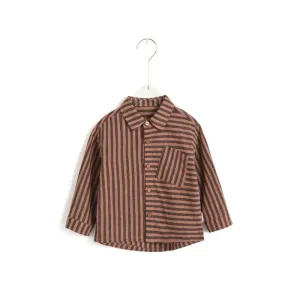 OVERALL STRIPED SHIRT