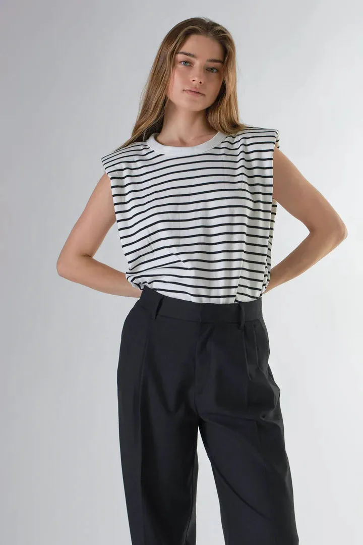 Padded Shoulder T-Shirts (7 Color Ways)