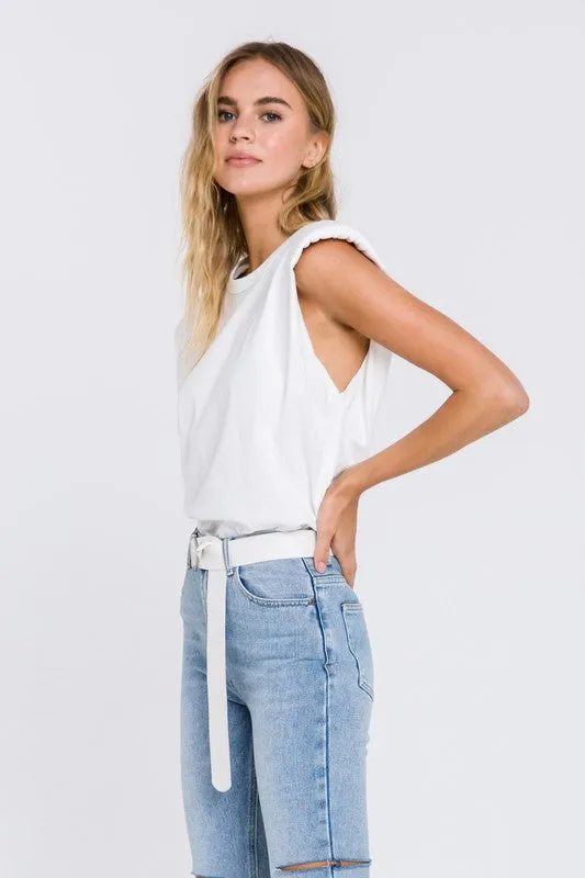 Padded Shoulder T-Shirts (7 Color Ways)