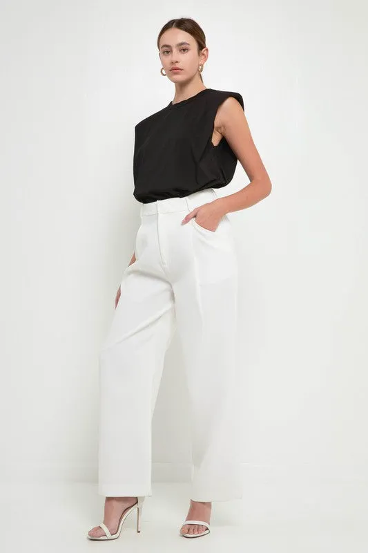 Padded Shoulder T-Shirts (7 Color Ways)