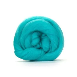 Paradise Fibers Solid Colored Merino Wool Top - Spearmint