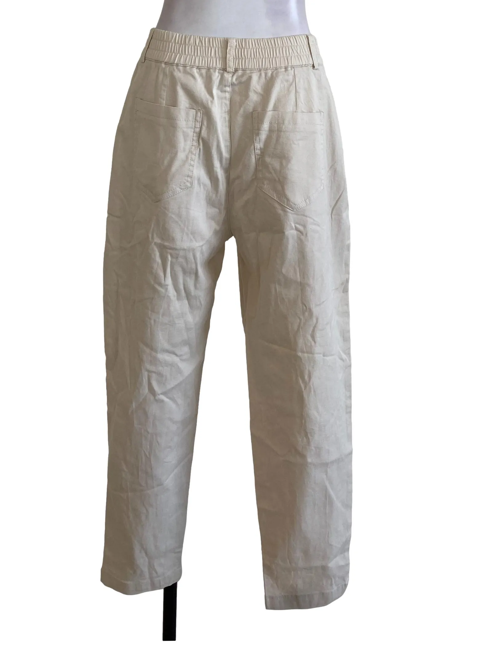 Parchment White Denim Pants
