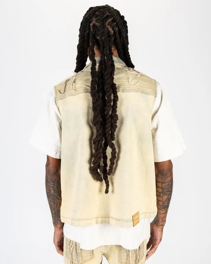 PHEELINGS PHREE SPIRIT CARGO VEST (LIGHT BLUE/SAND)