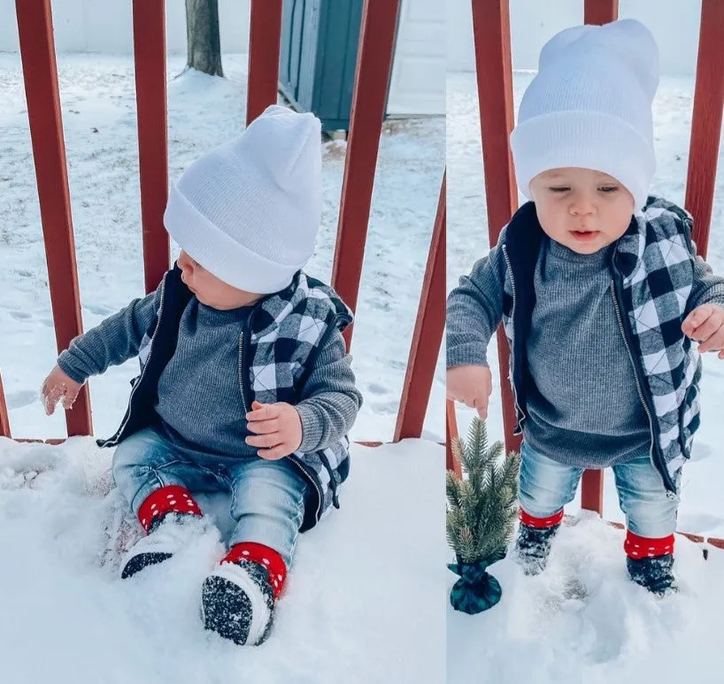 Plaid Vests | 2 Colours