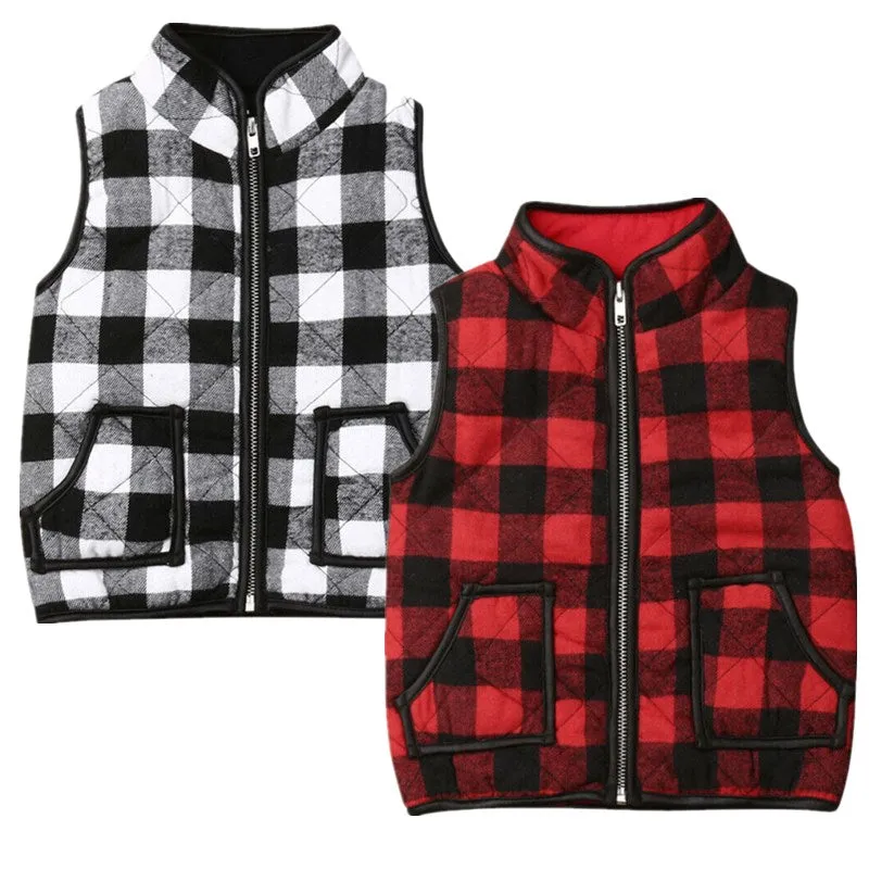 Plaid Vests | 2 Colours