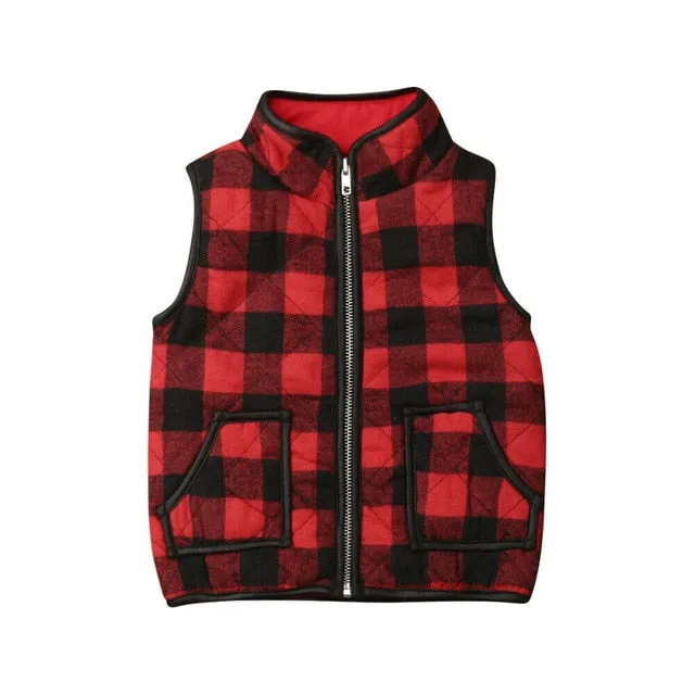 Plaid Vests | 2 Colours