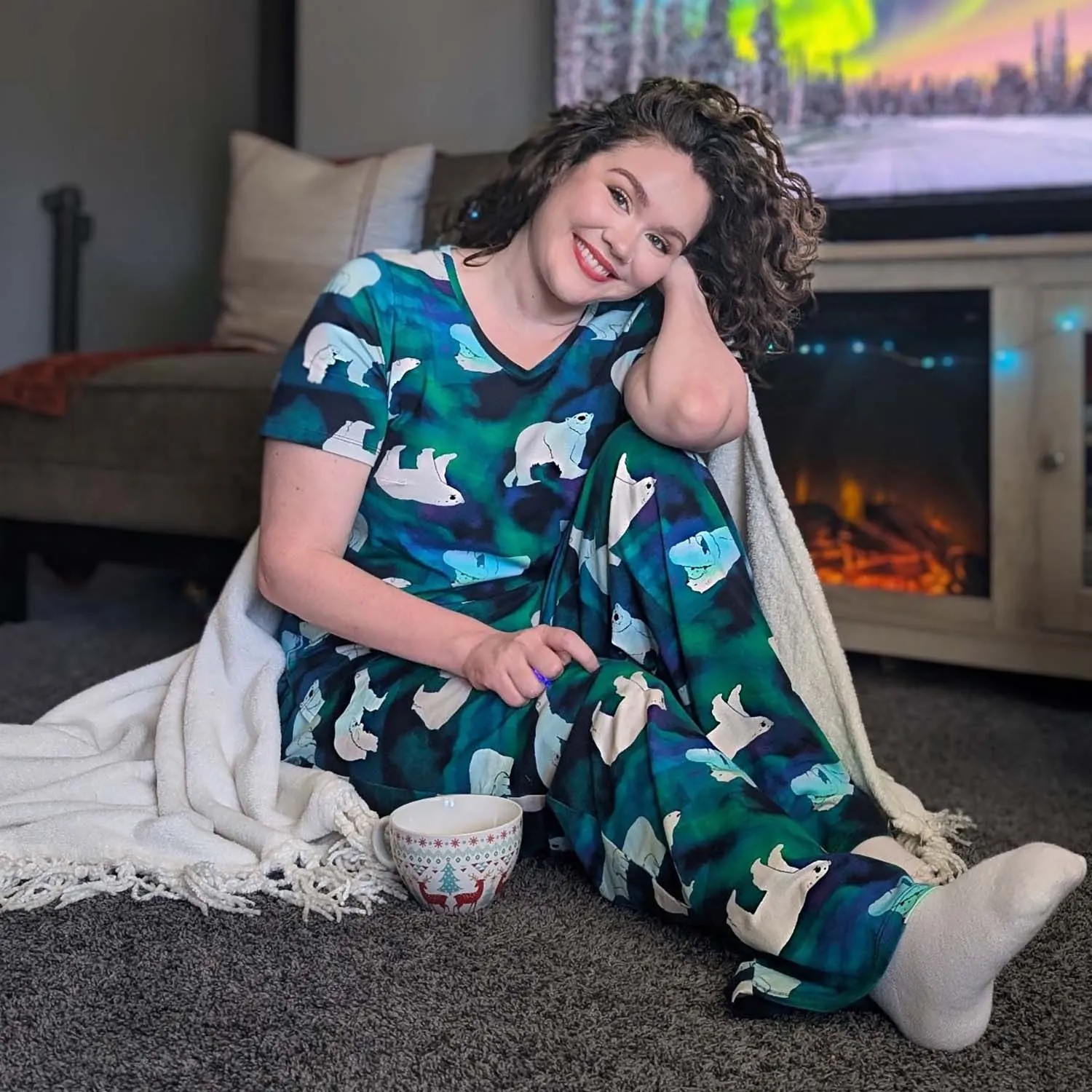 Polar Bear PJ Top & Bottoms Bundle