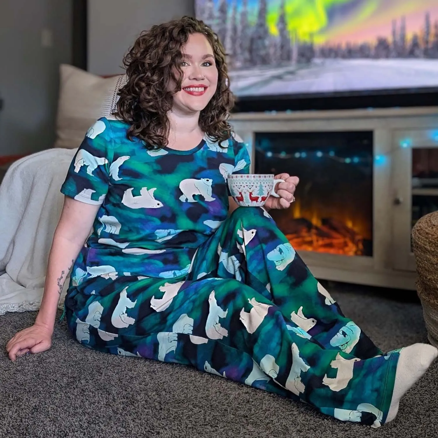 Polar Bear PJ Top & Bottoms Bundle