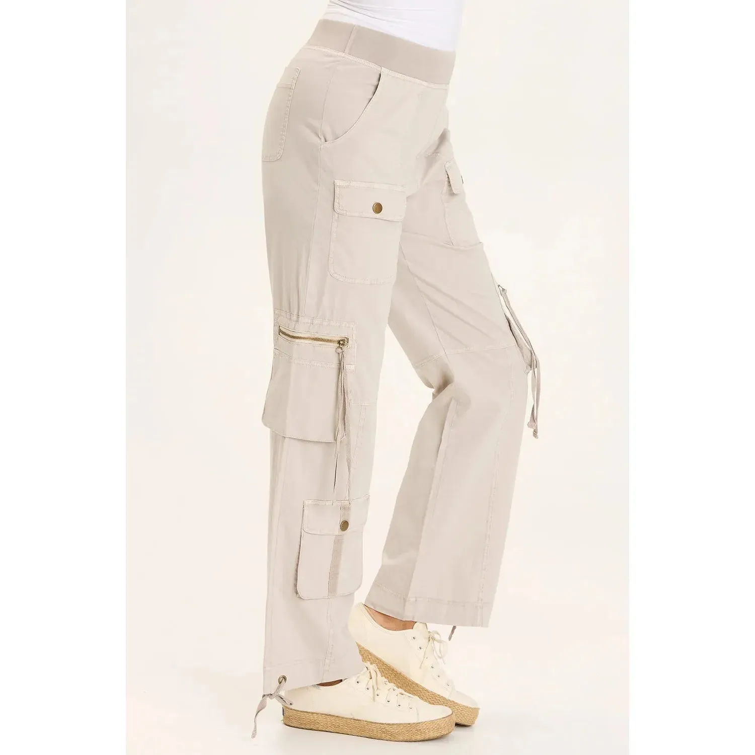 Poplin Chaucer Pant in Ripple Grey