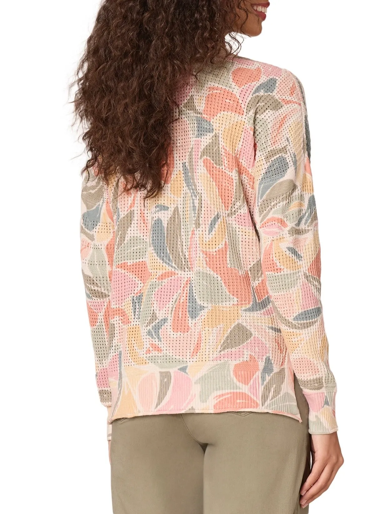 Printed Waffle Sweater - RBLM