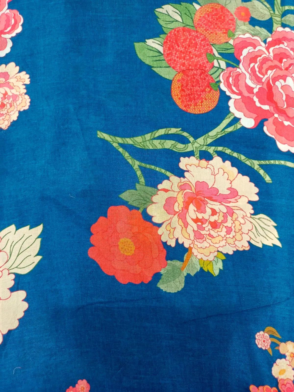 Pure Modal Soft Muslin Digital Printed Fabrics