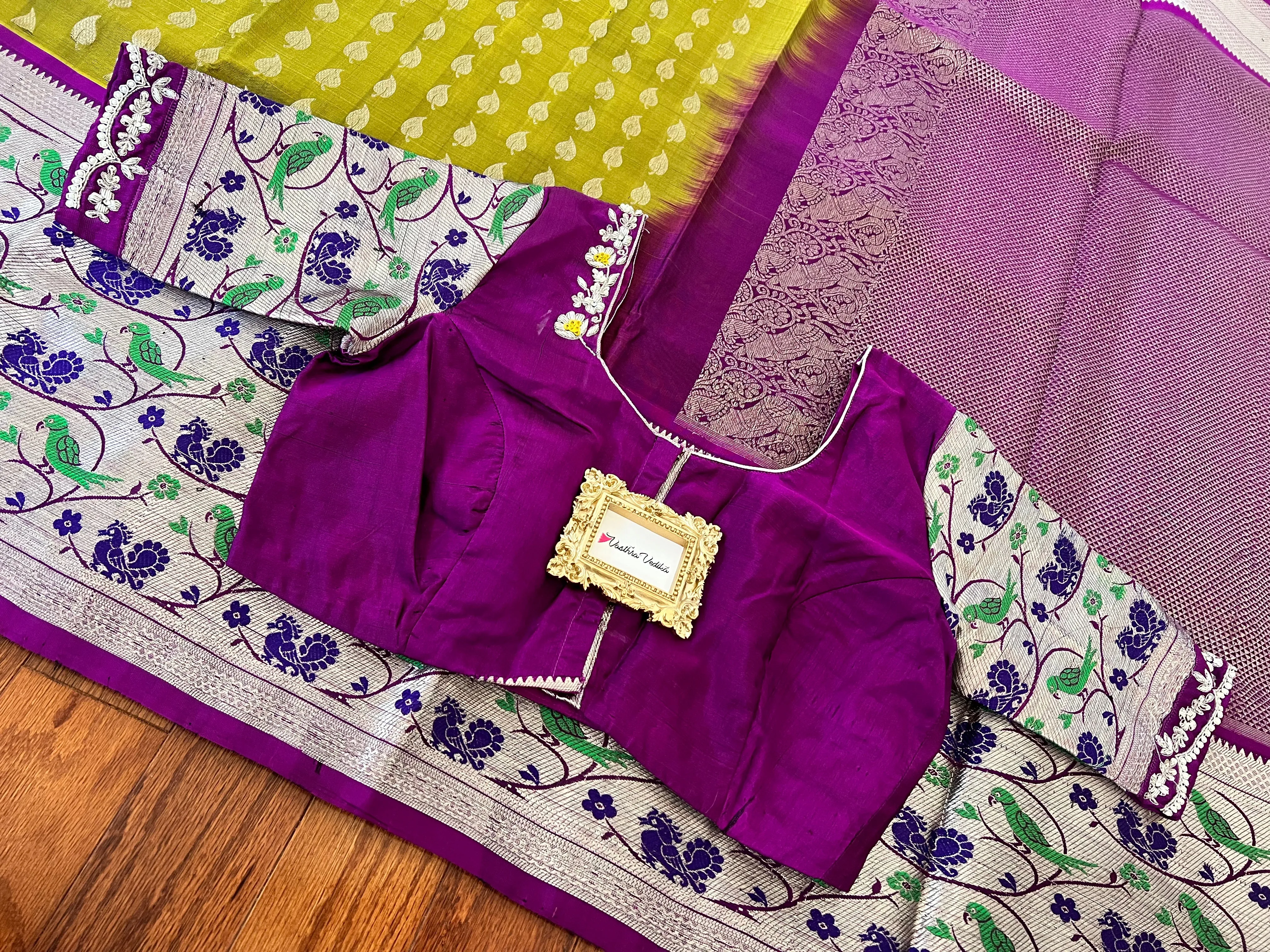 Pure Venkatagiri Pattu Saree