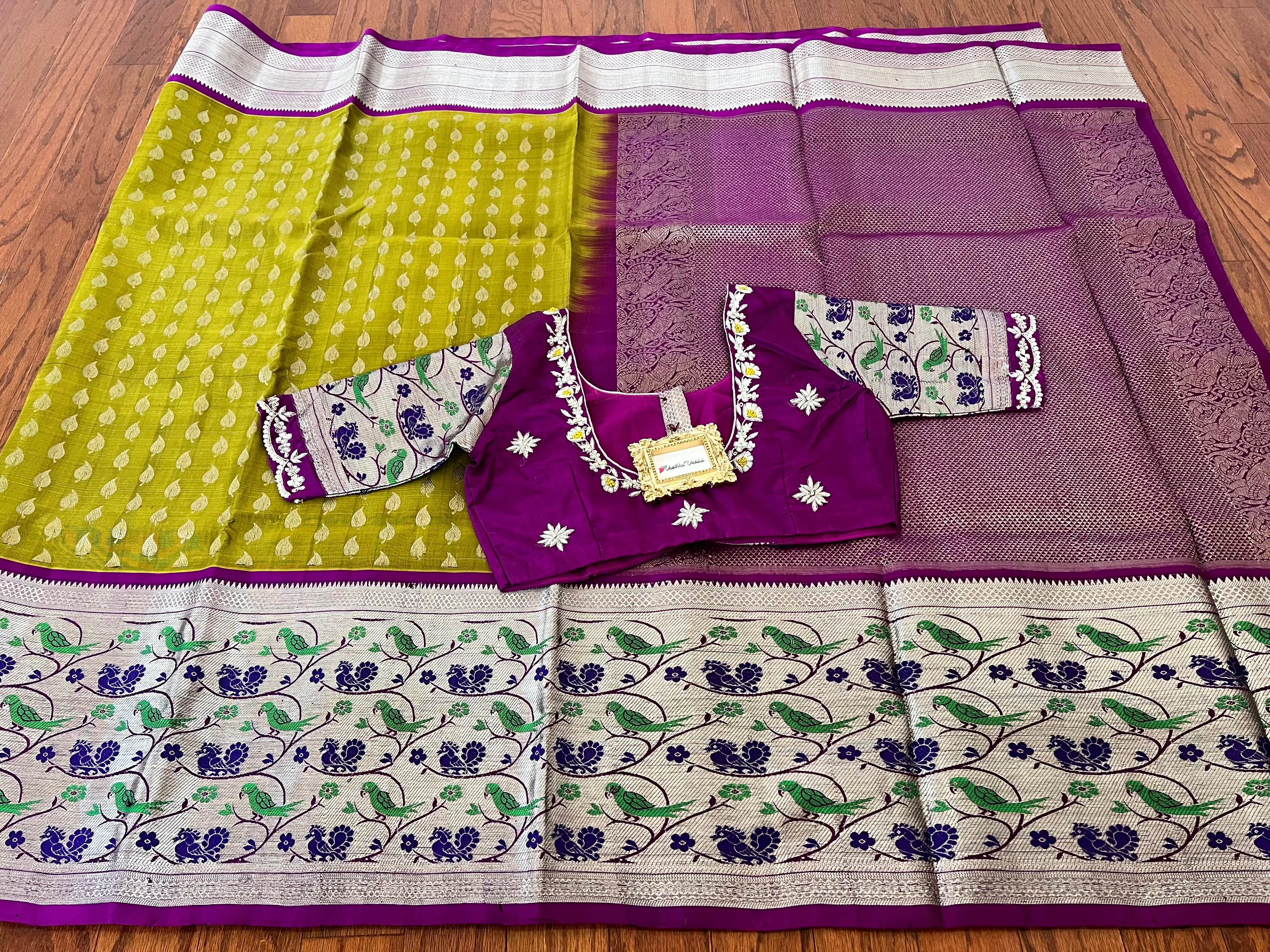 Pure Venkatagiri Pattu Saree